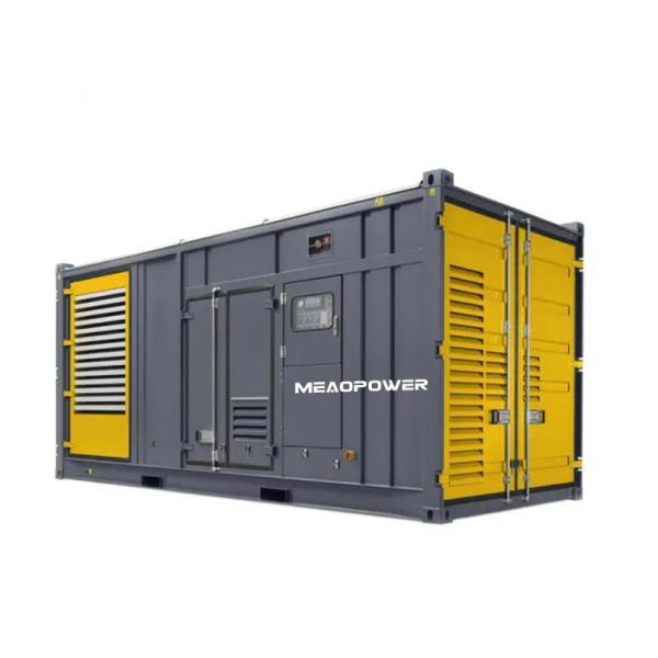 Quality Powered By MTU 1250 KVA 1000 KW Silent Type Diesel Generator Set Sound Proof for sale