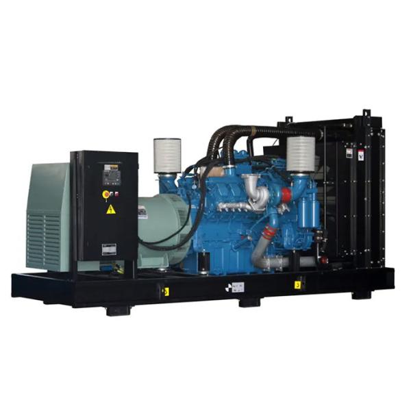 Quality Powered By MTU 1250 KVA 1000 KW Silent Type Diesel Generator Set Sound Proof for sale