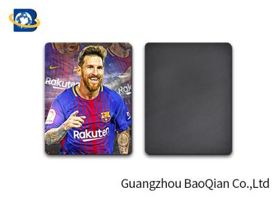 China 3D Fridge Lenticular Magnet Football Star Lionel Andres Messi Printed Pattern for sale