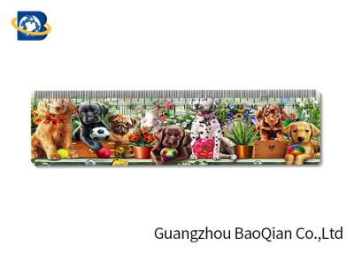 China Lovely / Cute Animal Custom Printed Plastic Rulers 3D Printing Service Eco - Friendly for sale