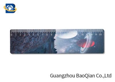 China PP / PET Flexible 3D Lenticular Ruler 20cm Length Size Advertising Gift for sale