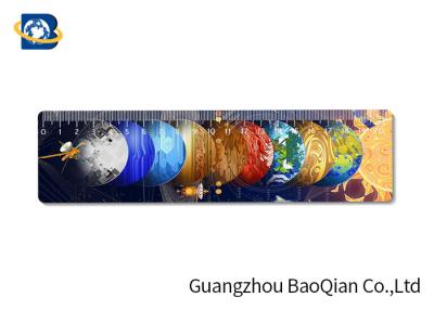 China Logotipo personalizado flexível do material plástico da régua Lenticular da imagem estereoscopicamente à venda
