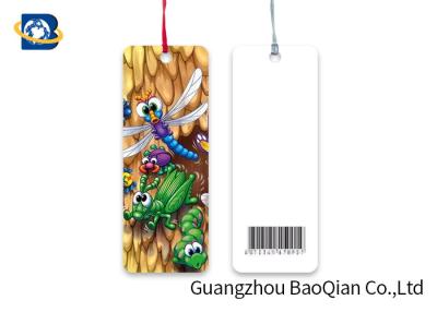 China Embellished Tassel 3D Lenticular Bookmark No Harm Material Cartoon Animal Image for sale