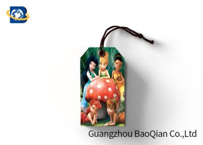 China Die - Cut Shape Custom Printed Hang Tags Toy 3D Hangtags Free Sample Service for sale