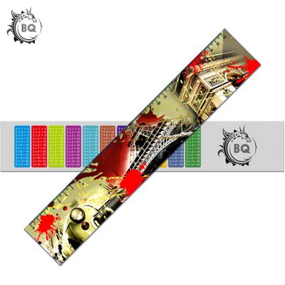 China PET PVC 3D Lenticular Ruler Flip EEffects With 0.9mm PET Non Toxic for sale