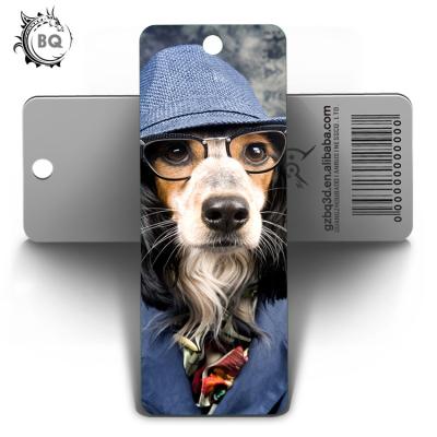 China PET Customized Dog 3D Lenticular Bookmark For Art And Collectible for sale