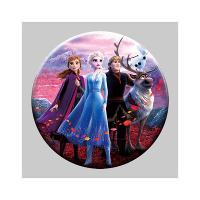 China Decoration Gift 3D Lenticular Badges With Elsa And Anna Princess for sale