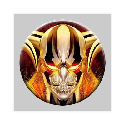 China Custom 3d Pins 58mm Lenticular Anime Button 3d Badge for sale