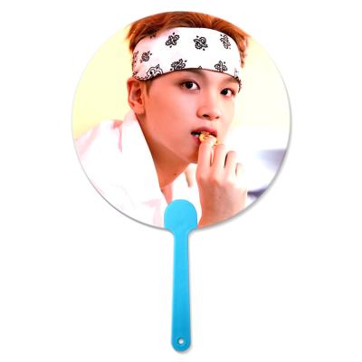China 0.6mm PET Lenticular 3D Moving Fan BTS EXO Of Super Stars for sale