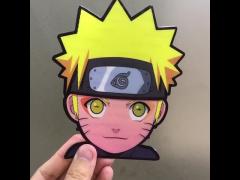 Waterproof Anime Car Sticker Kakashi Naruto Itachi Sasuke Demon Slayer 3D For Window