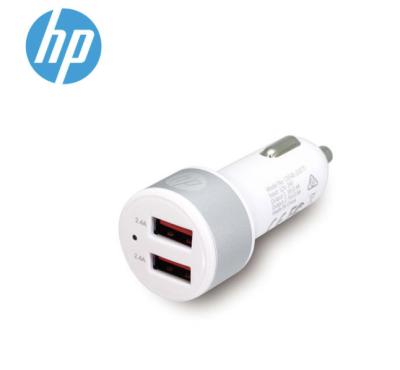 China Mobile Phone Fast Charge 2 Port Usb HP Car Charger 24W Super Speed for sale