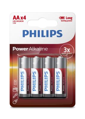 China PHILIPS AA Power Alkaline Battery for sale