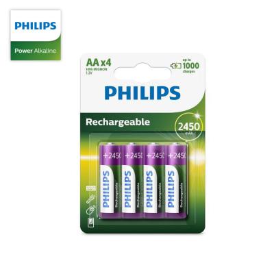 China PHILIPS R6B4A245 AA NIMH Rechargeable Batteries For Cordless Phone for sale