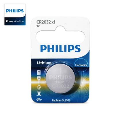 China Long Lasting Lithium Button Battery CR2032 Rechargeable for sale