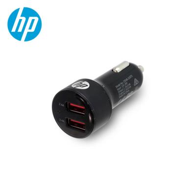 China HP QC3.0 Port Car Charger Dual Usb 3.4A For Mobile Phone HP046GBBLK0TW for sale