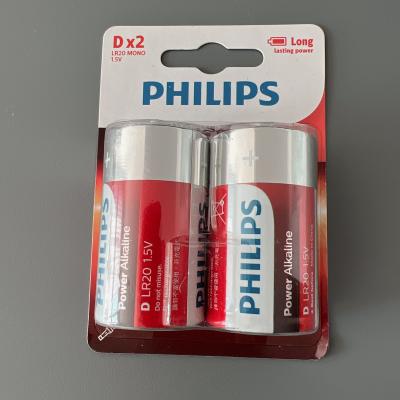 China 18000mAh Philips Alkaline Battery para el tamaño de los telecontroles D de la linterna en venta