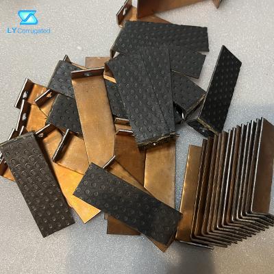 China 75*25*14/2 Corrugated Carton Box Printing Machinery Parts Locating Copper for sale