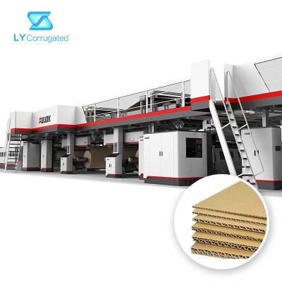 China WPA Corrugated Cardboard Machine , 3 Ply Corrugated Carton Production Line for sale