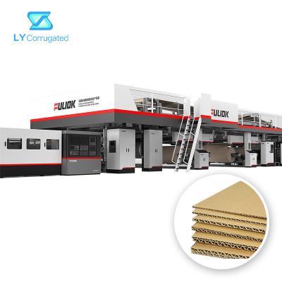 China 5 Ply Corrugated Cardboard Production Line for sale