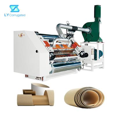China 1400mm Corrugated Cardboard Machine , 6.5T Single Facer Machine for sale