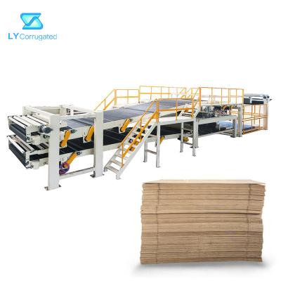 China PLC Corrugated Cardboard Machine , Cardboard Hanger Stacker Conveyor for sale
