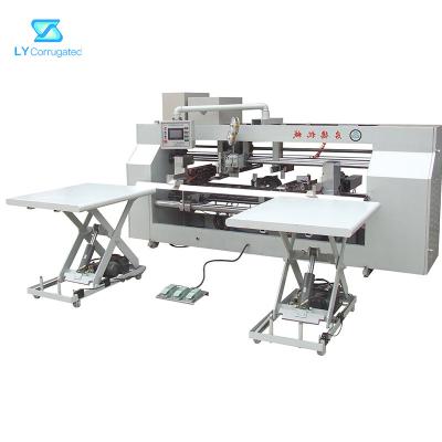 China TUV Automatic Stitching Machine For Corrugated Boxes 350mm Length for sale