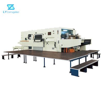 China Máquina de la caja del cartón 34KW, máquina que corta con tintas del plano de 1120X1620m m en venta