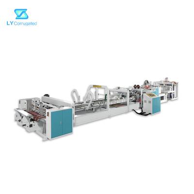 China máquina de costura del cartón 16kw, plegamiento del cartón del TUV y máquina del pegado en venta