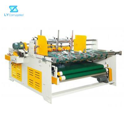 China Hand Feeding 7 Layer Box Folding And Gluing Machine Stitching Machine for sale