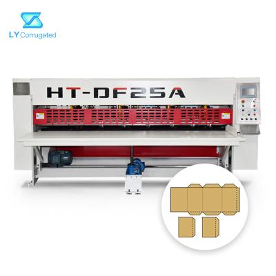 China 380V Cardboard Box Cutting Machine , 2500mm Thin Blade Rotary Machine for sale