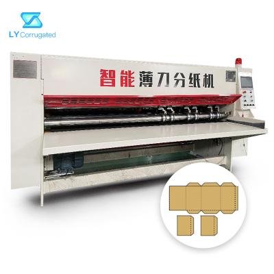 China Automatic Cardboard Box Cutting Machine , ODM Thin Blade Slitter Scorer Machine for sale