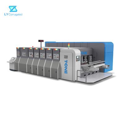 China 1200×2760 Flexo Printer Slotter Machine , Slotting Die Cutting Machine for sale