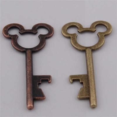 China Personalized Antique Mouse Head Key Shape Beer Bottle Opener for sale