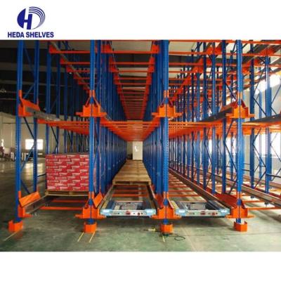 China Storage Shuttle Racking System  2500mm 2300mm Heavy Duty Industrial Racking for sale