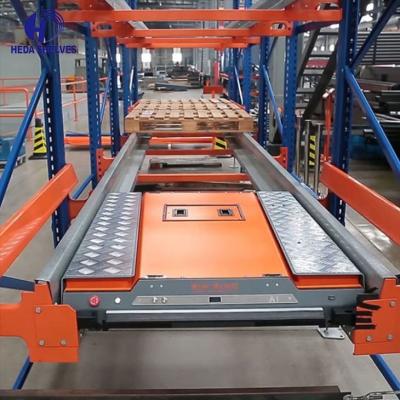 China Pallet Radio Shuttle Racking System 2000-6000mm Height Adjustable Industrial for sale