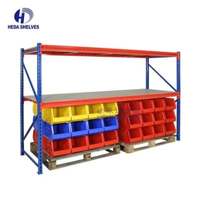 China 300kg Layer Warehouse Storage Racks Shelves Storage Rack Light Duty Pallet Racking for sale