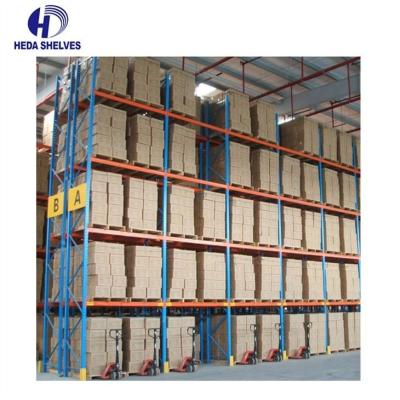 China Industrial Warehouse Storage Racks Manufacturers Heavy Duty Commercial Shelving for sale