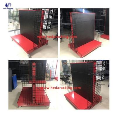 China Footwear Shelf Display Rack Wall For Retail Stores Free Standing Display Shelves for sale