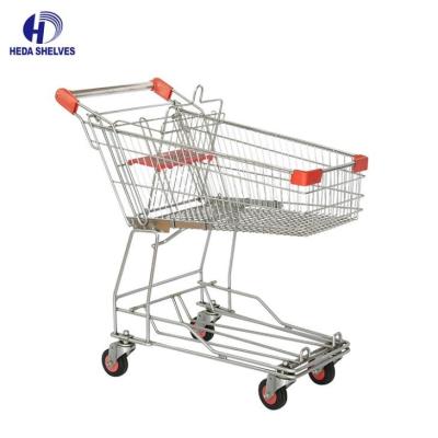 China Metal Store Retail Shopping Cart For Groceries Adults for sale