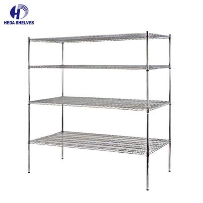 China Industrial Metal Wire Shelving System 30 X 14 X 72 30 X 18 X 72 for sale