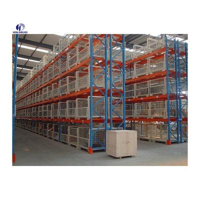 China 12' 20 Ft Pallet Racking Storage Solutions Stackable Warehouse Pallet Shelving Systems for sale