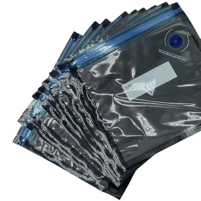Chine La fermeture éclair en plastique de joint hermétique de ménage de PA met en sac les sacs fermés sous vide de nourriture réutilisable à vendre