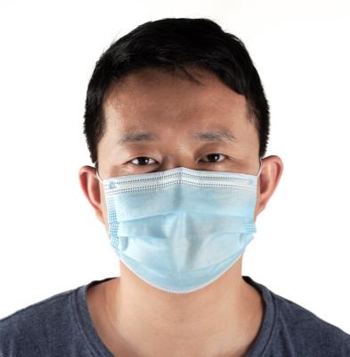 China Cleanroom Face Mask With Elastic Tie for sale