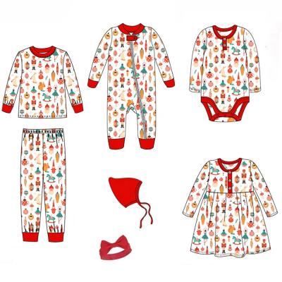 China Customized Romper Christmas Jumpers Baby Jump Suit 7pcs set for sale