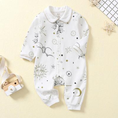 China Wholesale Newborn New born Boy and Girl Toddler Onesie Romper Clothing 100% Cotton Organic Baby Clothes for sale