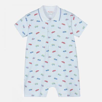 China Boys Baby Rompers Summer Polo Shirt Infant Jumpsuit Girls Clothing Short Sleeve Newborn Baby Clothes for sale