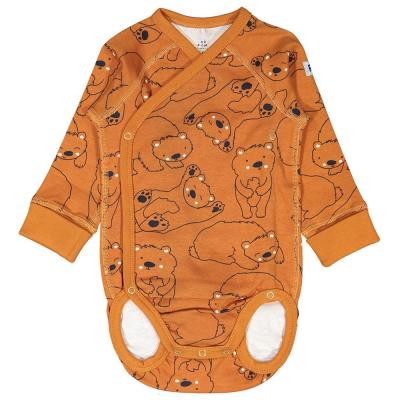 China New Born Boy Bohemian Romper Clothing Sets Long Sleeve Organic Baby Boy Girl Bodysuit for sale