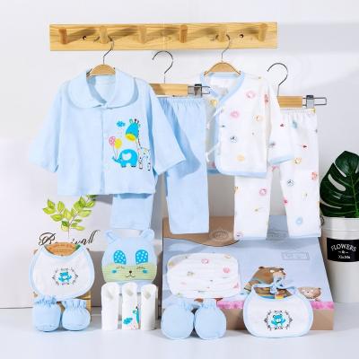 China Golden supplier 100% cotton baby clothings gift clothes box newborn new born baby gift set for sale