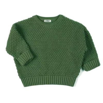 China Winter Baby sweaters clothes knitted design custom logo chunky knit baby sweater kids boy for sale