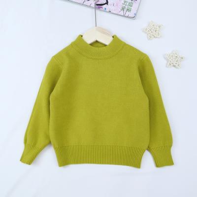 China Stock Lovely Baby Boy Girl Autumn Winter Clothes Long Sleeve Crew Sweater for sale